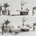 Modern coffee table 3d model