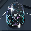 Harman Kardon Headphone Speaker With Transparent Dome And Colorful LED Lights