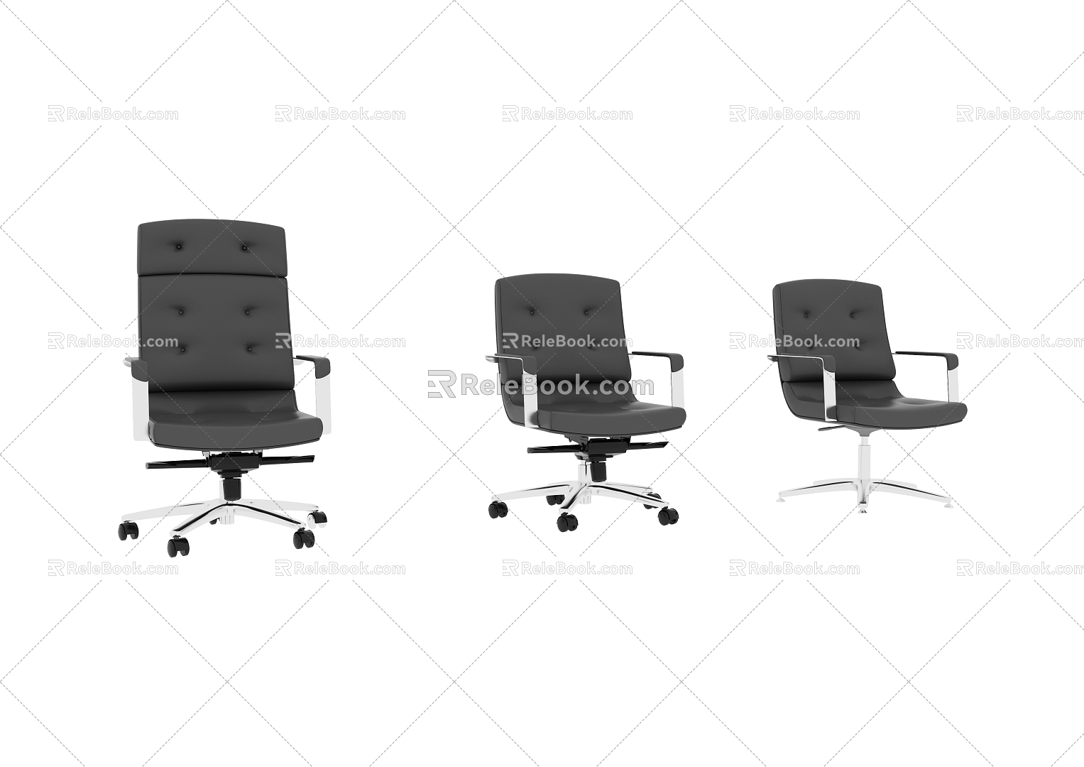 Office Chair Conference Chair Large Chair Arch Chair Swivel Chair 3d model