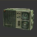 Radio Portable Radio Desk Radio Full Band Radio AC Radio 3d model