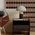 Table lamp table lamp side 3d model