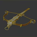 Crossbow Mechanical Crossbow Shift Bow and Arrow Shoot Far Equipment Weapons High-tech Crossbow 3d model