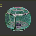 Sci-fi Capsule Space Capsule Hibernation Capsule Freezing Capsule Rest Capsule Rest Capsule 3d model