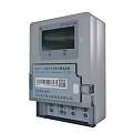 Reliable Single Phase Electronic Prepayment Electricity Meter with Digital Display for Industrial Measurement