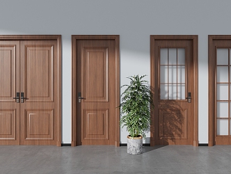 Modern Door 3d model