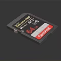 SanDisk Extreme PRO 64GB SD Card for Computer Storage and High Speed Data Transfer