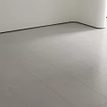Gray Floor Tiles Laid In Modern Interior Room Corner With Natural Light From Window