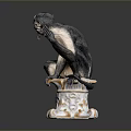 Monkey Cartoon Monkey Anime Monkey Stylized Monkey Fantasy Style Monkey Toy 3d model