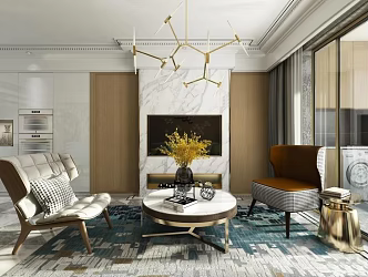 Living room 3d model