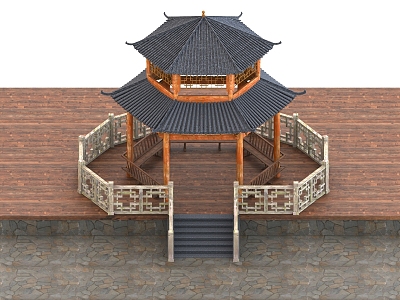 Pavilion Court model