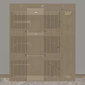 Modern Wooden Garden Decor With Multi Tiered Shelves And Cutout Designs For Plants