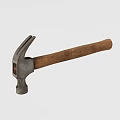 High Quality Industrial Equipment Steel Hammer with Wooden Grip Handle