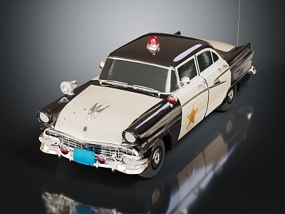 Modern Police Car Police Car 3d model