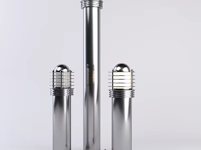 modern street lamp 3d model