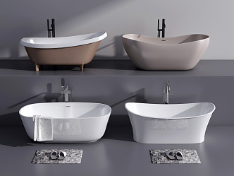 Modern Bathtub 3d model