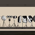 Photography lamp combination live lamp photography lamp floor lamp tool lamp equipment lamp 3d model