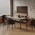 Modern table combination 3d model
