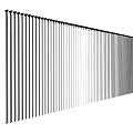 Modern Vertical Gradient Striped Curtains With Light Filtering Effect For Home Decor