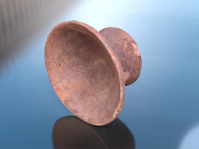 Ancient Style Pottery Bowl Pottery Bowl Ceramic Container Antiquity Cultural Relics Clay Ware Pottery Ware Pottery Ancient Pottery Ancient Pottery 3d model