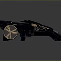 Advanced Futuristic Flying Vehicle With Multiple Rotors Sleek Design And Metallic Body