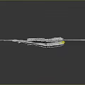 Modern fighter sci-fighter sci-fighter space fighter 3d model