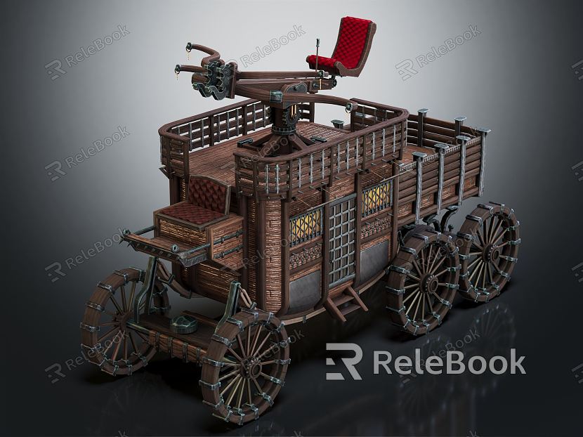 Modern Carriage Bounty Hunter Carriage Hunter Carriage model