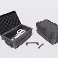 Modern portable storage kit 3d model