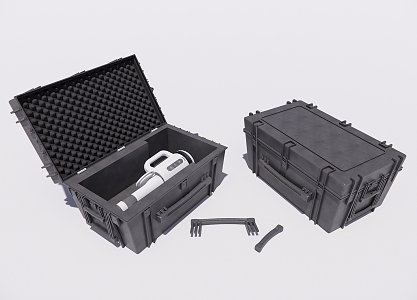 Modern portable storage kit 3d model