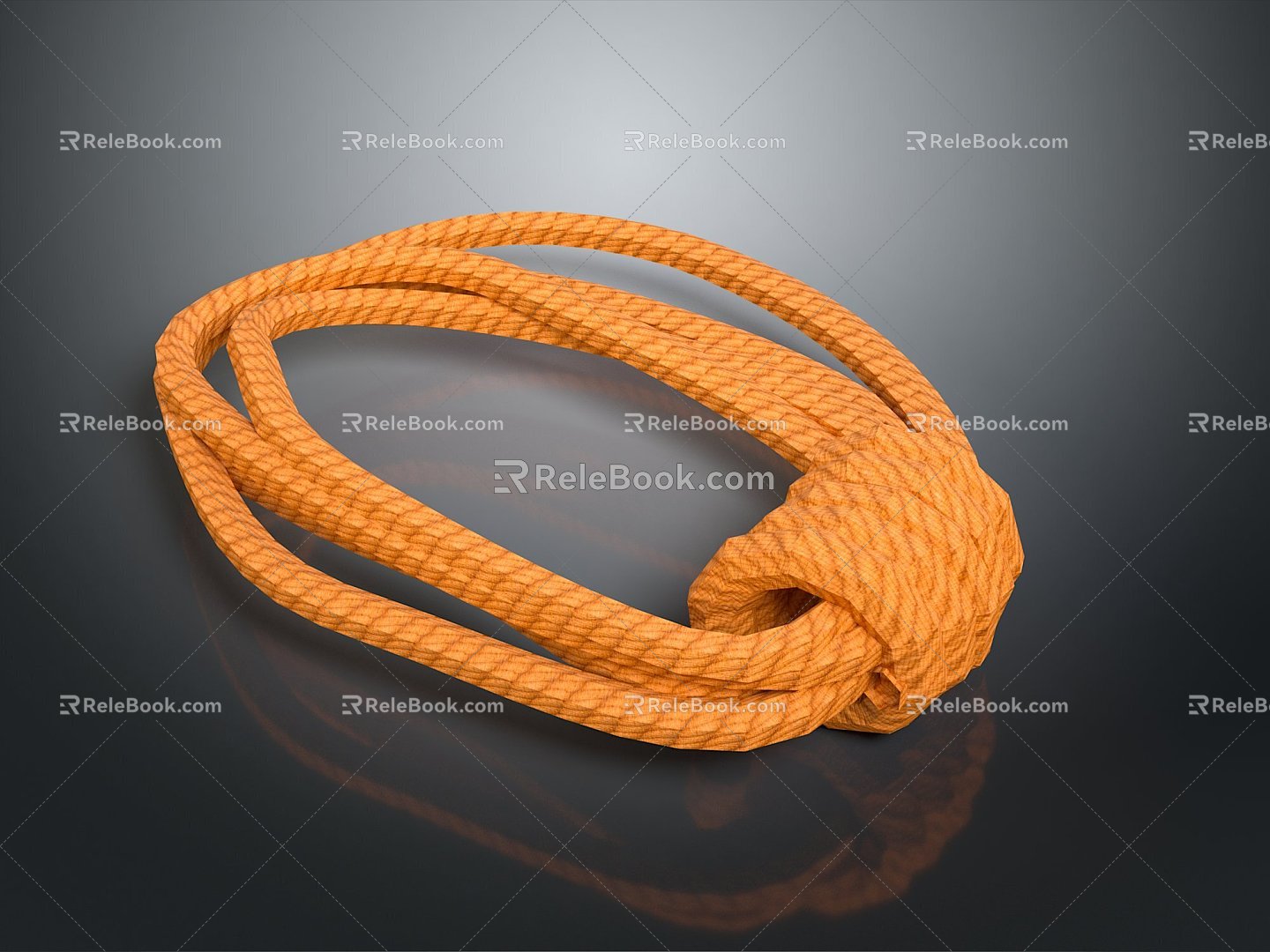 Hemp rope rope string daily necessities daily necessities 3d model