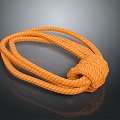 Hemp rope rope string daily necessities daily necessities 3d model