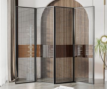 Modern Screen Partition 3d model