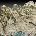 Mountain 3d model