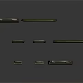Metal Mounting Equipment With Various Sizes Riveted Brackets And Frames