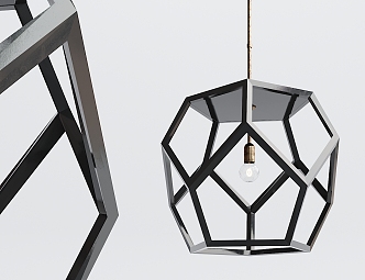 Industrial LOFT Chandelier Iron Chandelier 3d model