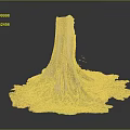 Natural Wooden Stone Decorative Stump With Intricate Roots And Textured Base