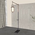 New Chinese floor lamp 3d model