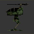 Mech Warrior Mech Soldier Machine Battlearm Mechanical Battlearm Machine Fighter Robot 3d model