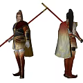 Modern Game Character Three Kingdoms Unparalleled Character Man 3d model