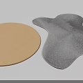 Soft Woven Shaped Rugs In Round And Irregular Designs For Home Decor