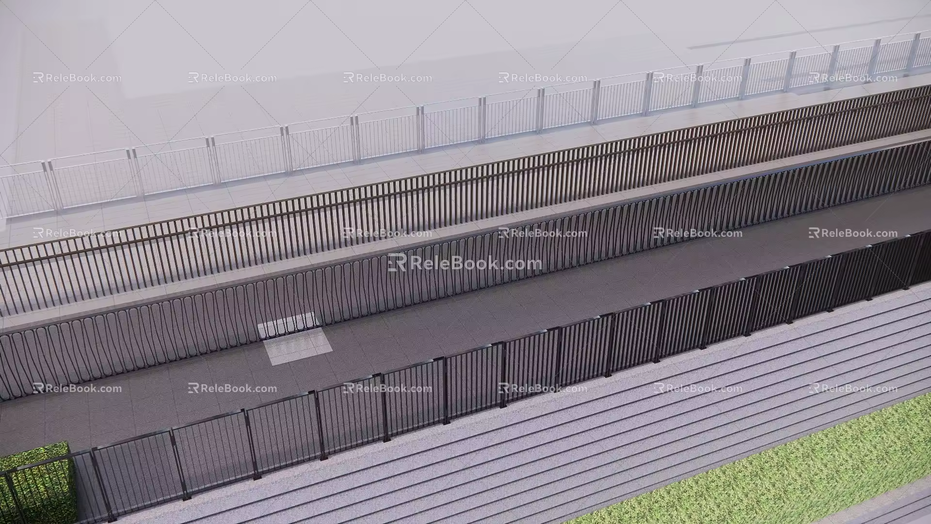 Art Railing 3d model