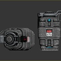 Grenade Grenade Gun Grenade Grenade Ammunition Military Grenade Smoke Bomb Science Fiction Grenade Throwing Weapon 3d model