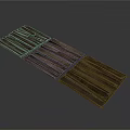 Wooden Spliced Planks Decorative Panel With Natural Texture And Crafted Design