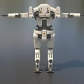 Robot AI Intelligent Robot Artificial Intelligent Robot Low Face Number Low Model Simple Model Game Sub-era Film and Television Level Super Realism 3d model