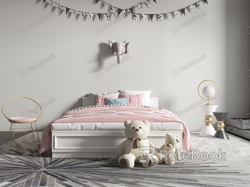 Modern Children's Bed model