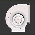 High Performance Industrial Electric Blower Fan With Metal Housing And Impeller