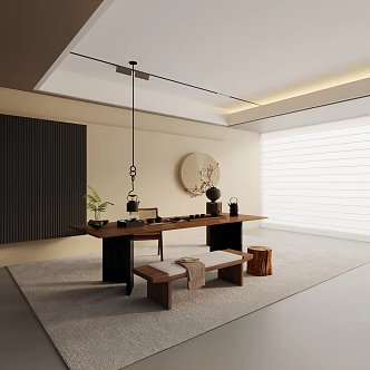 Modern Tea Room 3d model