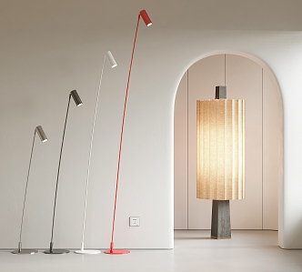 Modern Moooi Floor Lamp 3d model