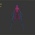 Fantasy Tree Creature With Wooden Body Multiple Limbs And Green Head