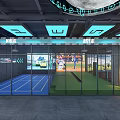 Modern Fitness Gym With Advanced Workout Equipment And Spacious Training Area