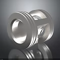 Automotive Piston Component With High Quality Metal For Engine Vehicle Parts